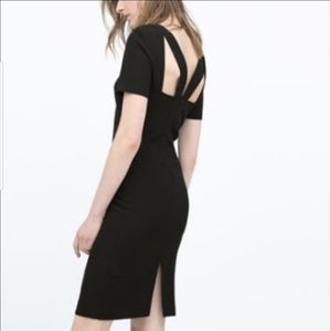 Zara little black dress, size S